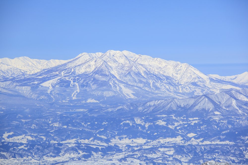 Mt. Myoko in winter, Nagano, Japan