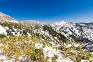 nagano Spring snow mountain