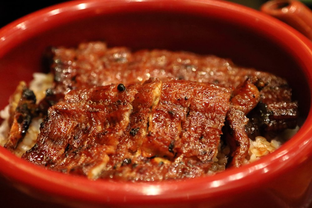 Grilled Japanese eel in Nagoya style